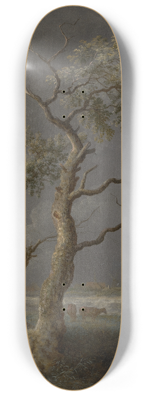 Allaert van Everdingen - Trees by the water 8.25 inch art skate deck Allaert van Everdingen - Trees by the water 8.25 inch art skate deck
