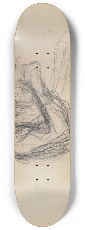 Jakob Smits - Mother and Child 8.25 inch art skate deck