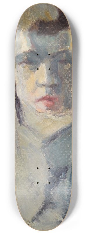 Jalmari Ruokokoski - Self-portrait 8.25 inch art skate deck