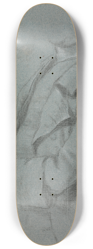 Allan Ramsay - Costume Study for a Portrait of a Man 8.25 inch art skate deck Allan Ramsay - Costume Study for a Portrait of a Man 8.25 inch art skate deck