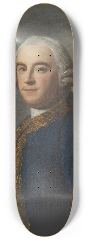 Allan Ramsay - John, Second Baron Desart 8.25 inch art skate deck Allan Ramsay - John, Second Baron Desart 8.25 inch art skate deck