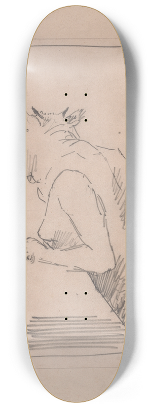 James Abbott McNeill Whistler - Minotaur 8.25 inch art skate deck
