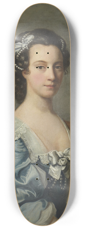 Allan Ramsay - Lady Sophia Desart 8.25 inch art skate deck Allan Ramsay - Lady Sophia Desart 8.25 inch art skate deck