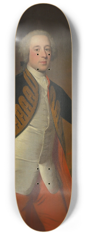 Allan Ramsay - Portrait of a Gentleman 8.25 inch art skate deck