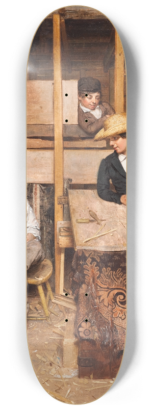 Allen Smith - The Young Mechanic 8.25 inch art skate deck