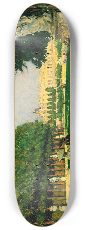 James Carroll Beckwith - The Tapis Vert,Versailles 8.25 inch art skate deck James Carroll Beckwith - The Tapis Vert,Versailles 8.25 inch art skate deck