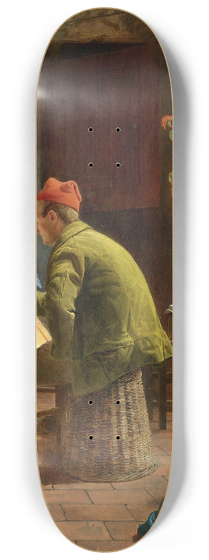 James Collinson - The Writing Lesson 8.25 inch art skate deck