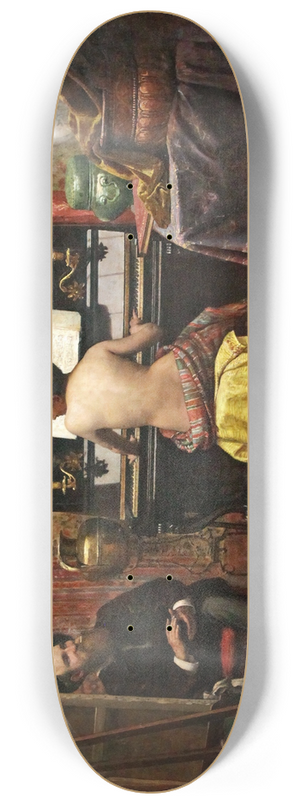 Almeida Jnior - The model at rest 8.25 inch art skate deck