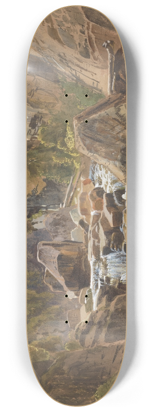 James David Smillie - On the Ausable 8.25 inch art skate deck