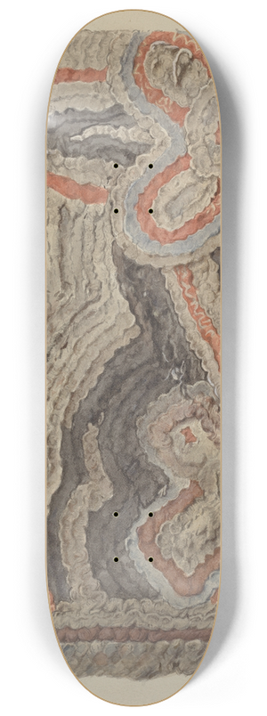 Alois E. Ulrich - Shaker Rug 8.25 inch art skate deck