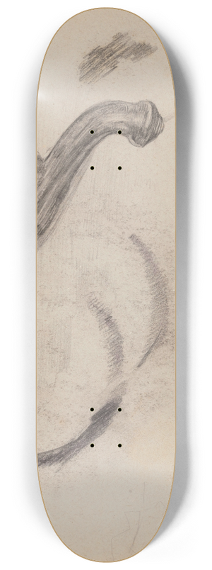 James Ensor - Antique Pistol 8.25 inch art skate deck