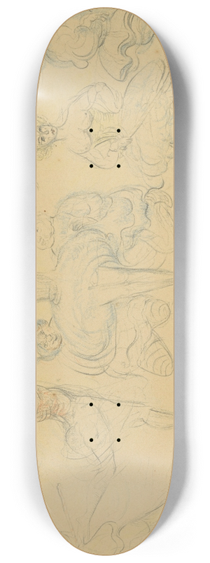 James Ensor - Ballet 8.25 inch art skate deck