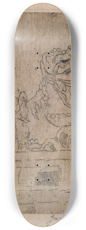 James Ensor - Chimaera 8.25 inch art skate deck James Ensor - Chimaera 8.25 inch art skate deck