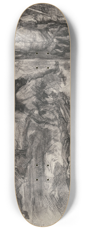 James Ensor - Don Quixote 8.25 inch art skate deck