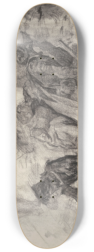 James Ensor - Don Quixote 8.25 inch art skate deck