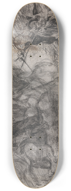 James Ensor - Don Quixote 8.25 inch art skate deck