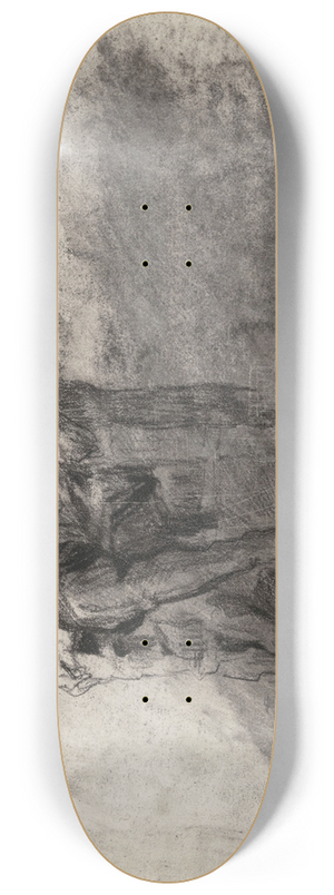 James Ensor - Don Quixote 8.25 inch art skate deck