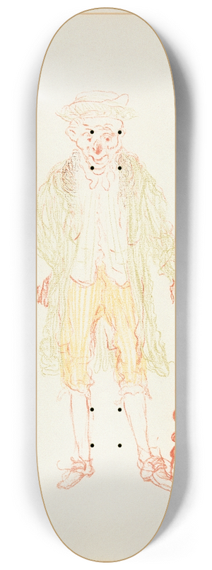 James Ensor - Grognelet 8.25 inch art skate deck James Ensor - Grognelet 8.25 inch art skate deck