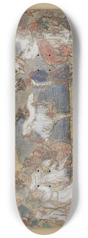 James Ensor - Het fantastische bal 8.25 inch art skate deck