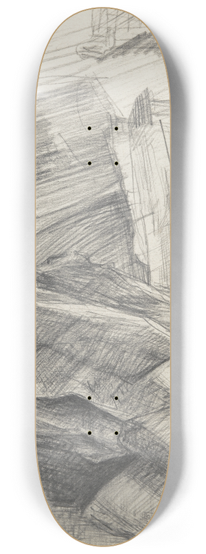 James Ensor - Papers and Books Arranged on aTable 8.25 inch art skate deck James Ensor - Papers and Books Arranged on aTable 8.25 inch art skate deck