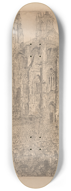 James Ensor - The Cathedral 8.25 inch art skate deck James Ensor - The Cathedral 8.25 inch art skate deck