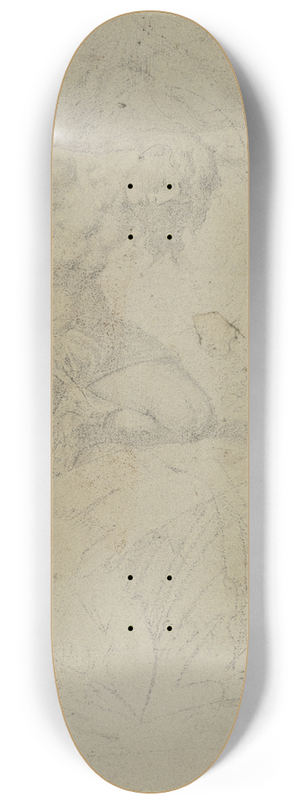 Alois Penz - Heiliger Sebastian am Baume 8.25 inch art skate deck