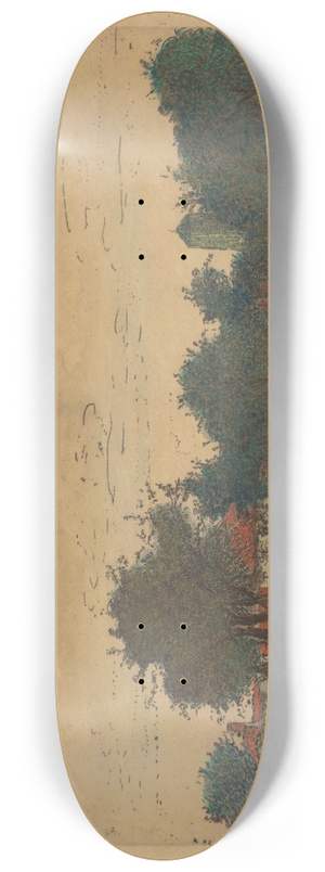James Ensor - The Orchard 8.25 inch art skate deck