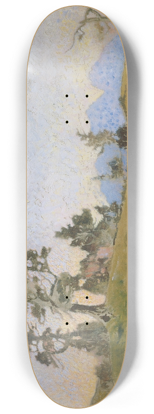 Alois Penz - Scheiblahn mit Zirben 8.25 inch art skate deck