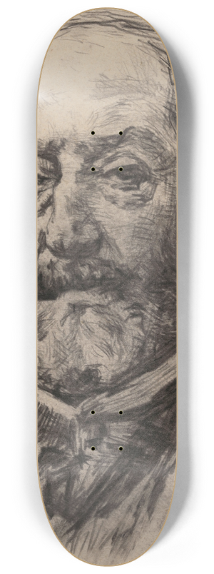 James Ensor - The Playwright Emile Augier 8.25 inch art skate deck