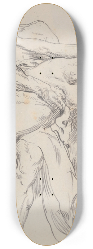 James Ensor - The Rape of the Sabine Women 8.25 inch art skate deck