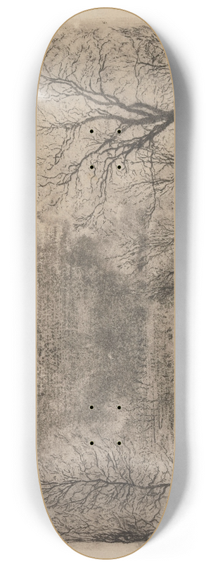 James Ensor - The Skaters 8.25 inch art skate deck James Ensor - The Skaters 8.25 inch art skate deck