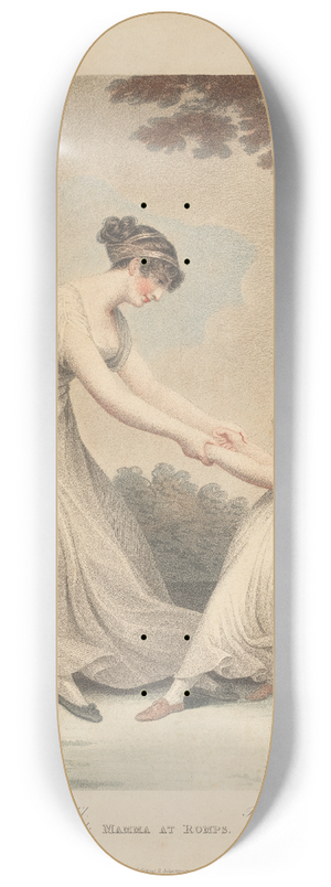 Adam Buck - Mamma at Romps 8.25 inch art skate deck