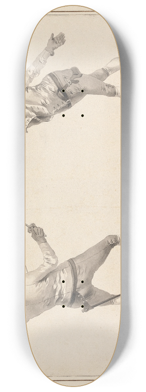 James Gwin - De la Passe en Quarte du Dehors des Armes 8.25 inch art skate deck