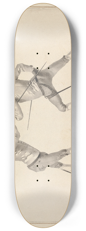 James Gwin - Position Aprs Avoir Desarme sur le Coup de Quarte ou de Seconde Par de Prime 8.25 inch art skate deck