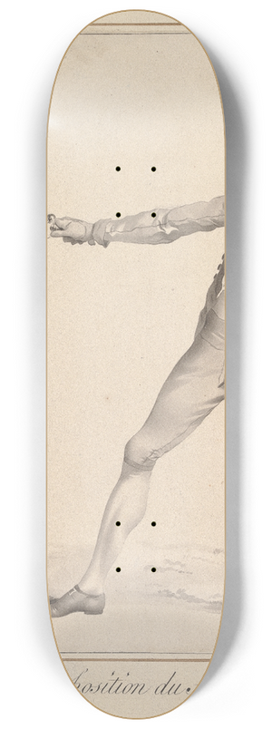 James Gwin - Premiere Position du Salut 8.25 inch art skate deck
