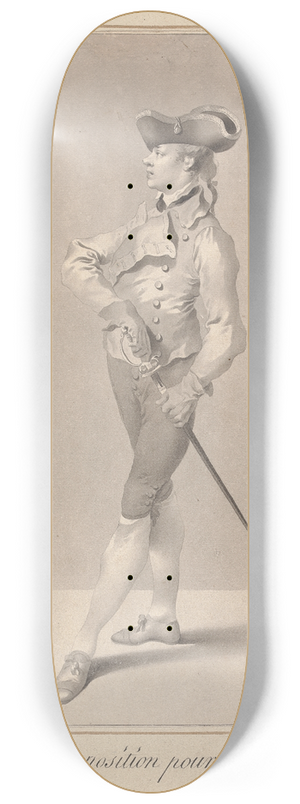 James Gwin - Premiere Position pour tirer LEpe 8.25 inch art skate deck