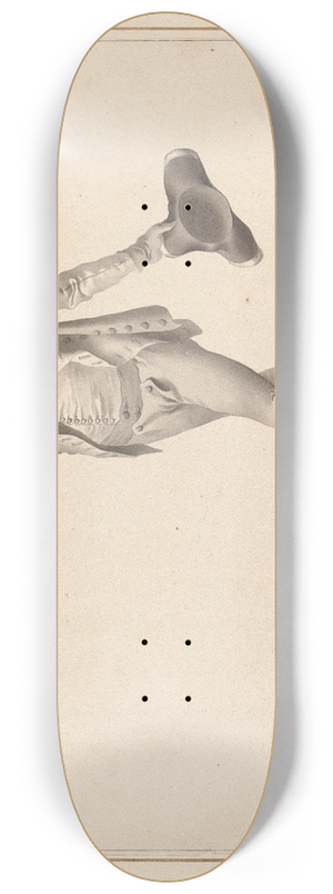 James Gwin - Seconde Position du Salut 8.25 inch art skate deck