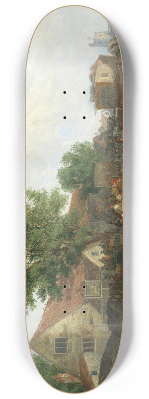 James Holland - The village fair 8.25 inch art skate deck James Holland - The village fair 8.25 inch art skate deck
