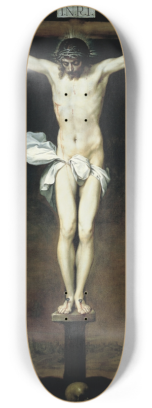 Alonso Cano - Cristo crucificado 8.25 inch art skate deck