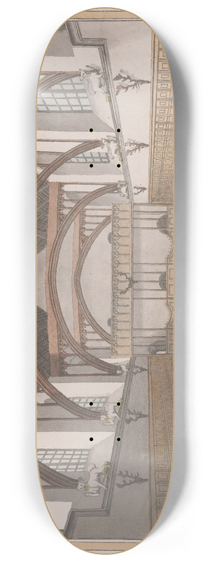 James Lambert of Lewes - Herstmonceux Castle, East Sussex: The Hall 8.25 inch art skate deck
