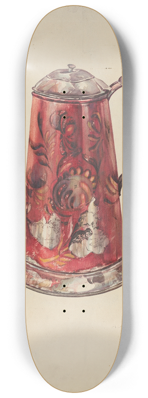 James McLellan - Tin Teapot 8.25 inch art skate deck