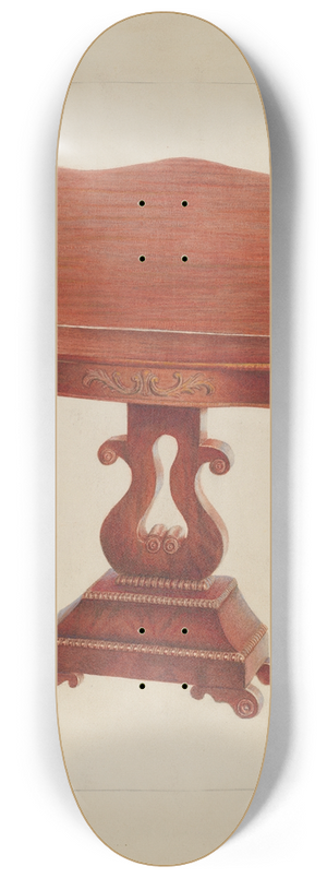 James M. Lawson - Wall Table 8.25 inch art skate deck