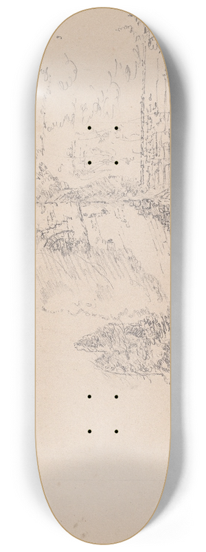 James Moore - Alton Castle, England 8.25 inch art skate deck