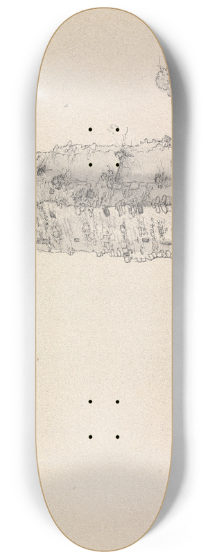 James Moore - Bindon Abbey, Dorset, England 8.25 inch art skate deck