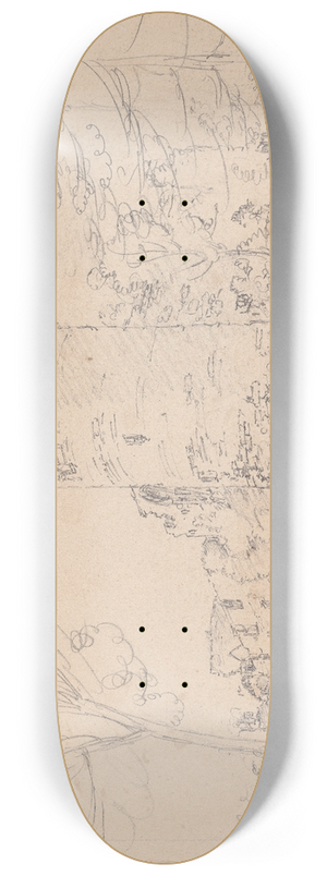 James Moore - Bothwell Castle, Scotland 8.25 inch art skate deck