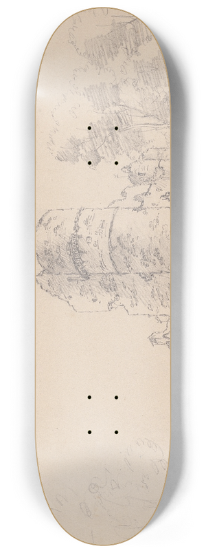 James Moore - Boyne Castle, Scotland 8.25 inch art skate deck