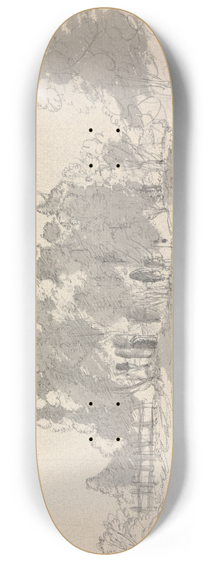 James Moore - Buckfast Abbey, Devon, England 8.25 inch art skate deck