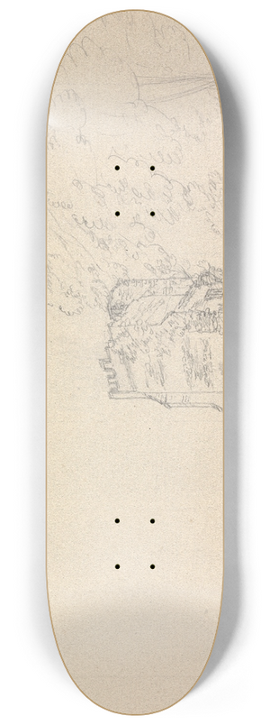 James Moore - Cerne Abbey, Dorset 8.25 inch art skate deck