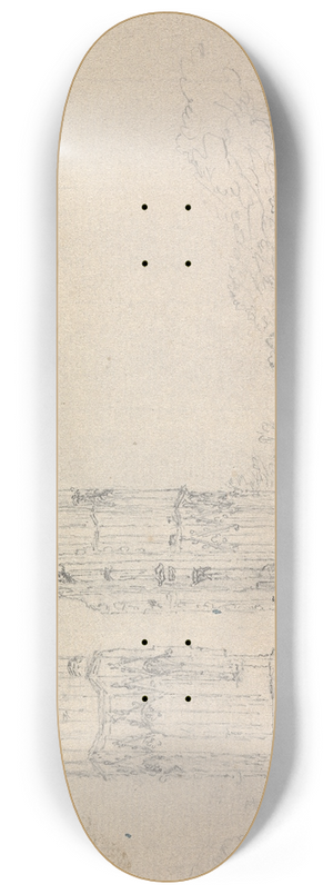 James Moore - Walsingham Priory, Norfolk, England 8.25 inch art skate deck