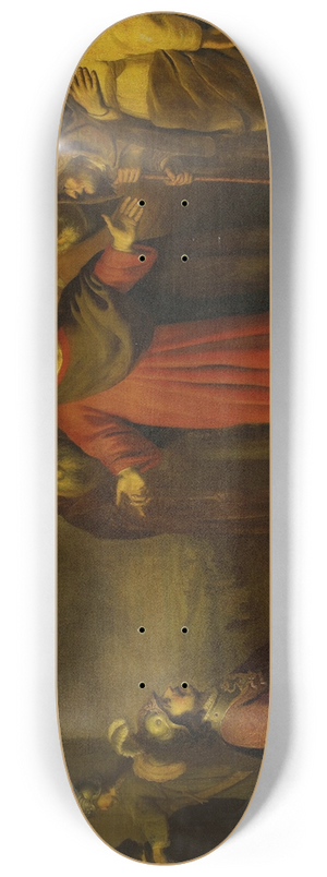 Adam Camerarius - Christ and the Centurion 8.25 inch art skate deck